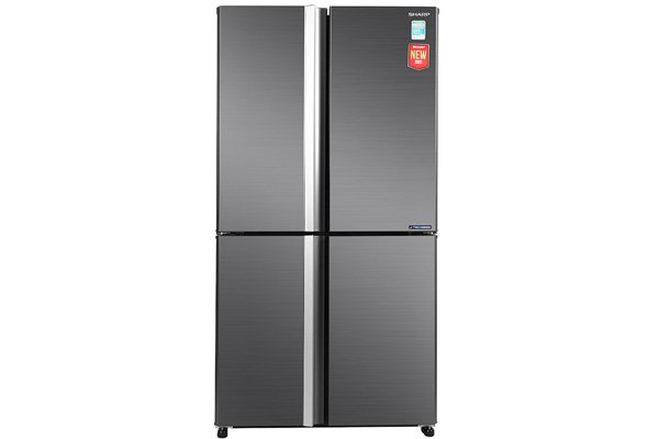 Tủ lạnh Sharp Inverter 525 lít SJ-FX600V-SL mới 2021