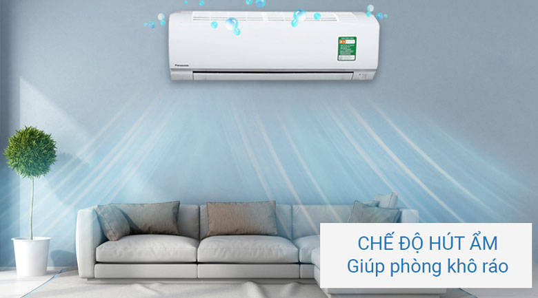 Hạn chế độ ẩm trong không khí, cho căn phòng luôn khô ráo, dễ chịu