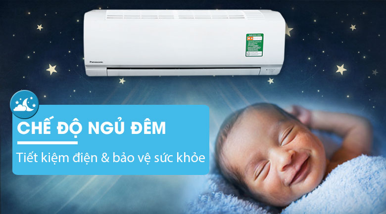 Tiết kiệm điện và bảo vệ sức khỏe cả gia đình với chế độ ngủ ban đêm