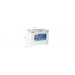 Tủ đông Hòa Phát Inverter 1 ngăn 1 cánh HCFI 516S1Đ1
