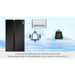 Tủ lạnh Samsung Inverter 680 lít SBS RS62R5001B4