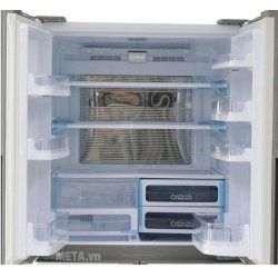Tủ lạnh side by side 678 lít Sharp SJ-FX680V-WH