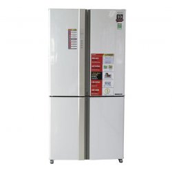 Tủ lạnh side by side 678 lít Sharp SJ-FX680V-WH